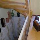 schodiště 2 x lomené levé bez podstupnic,borovice